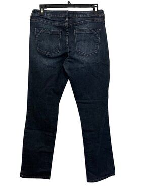 Jag Jeans Womens Low Rise Slim Leg Dark Wash Denim Size 8P